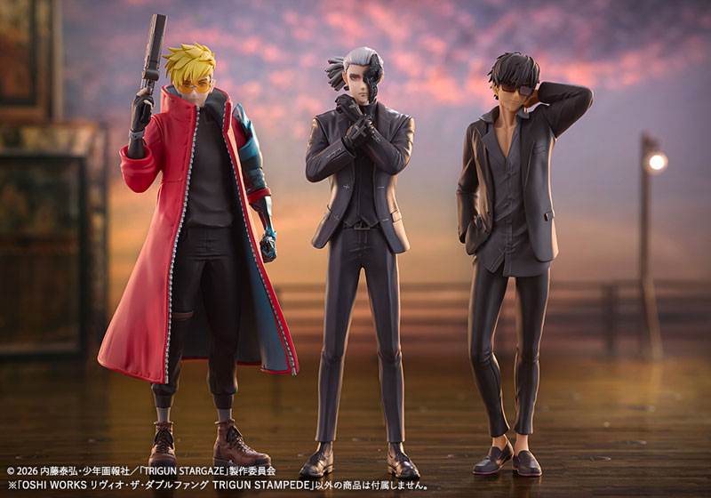 "Trigun Stargaze" OSHI WORKS Livio the Double Fang Trigun Stampede 1/8 Scale Figure