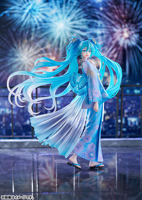 Character Vocal Series 01 Hatsune Miku Hatsune Miku Music & Fire Works Ver. 1/7 Scale Figure