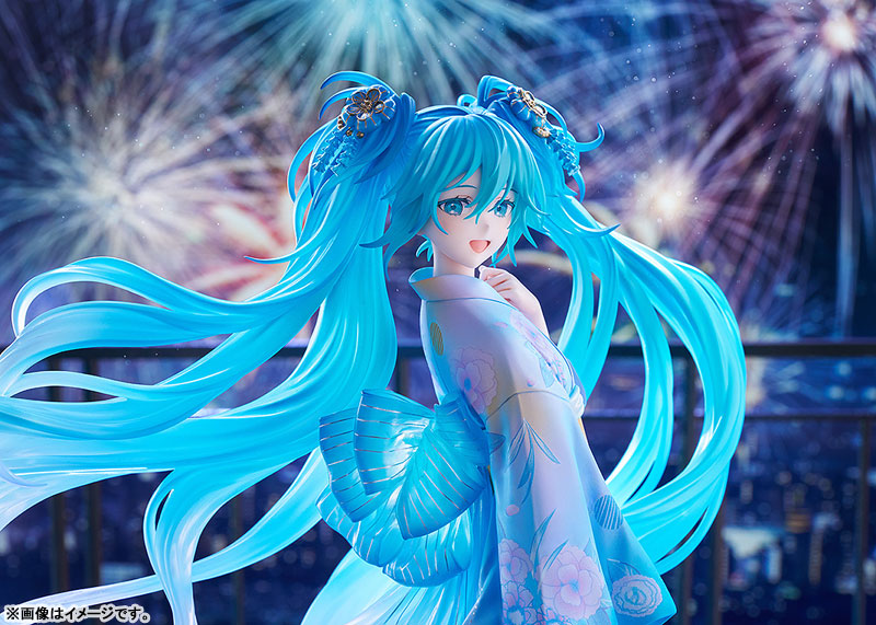 Character Vocal Series 01 Hatsune Miku Hatsune Miku Music & Fire Works Ver. 1/7 Scale Figure