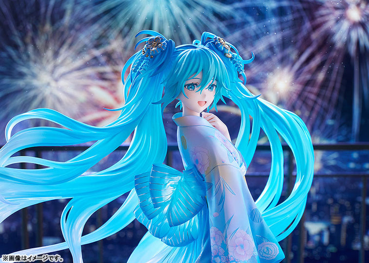 Character Vocal Series 01 Hatsune Miku Hatsune Miku Music & Fire Works Ver. 1/7 Scale Figure