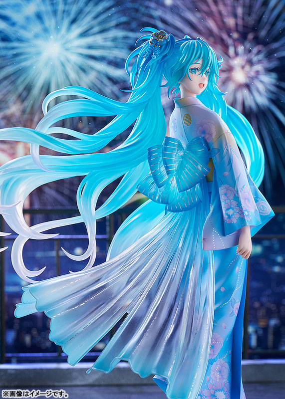 Character Vocal Series 01 Hatsune Miku Hatsune Miku Music & Fire Works Ver. 1/7 Scale Figure