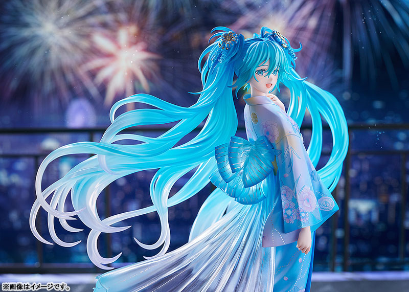Character Vocal Series 01 Hatsune Miku Hatsune Miku Music & Fire Works Ver. 1/7 Scale Figure