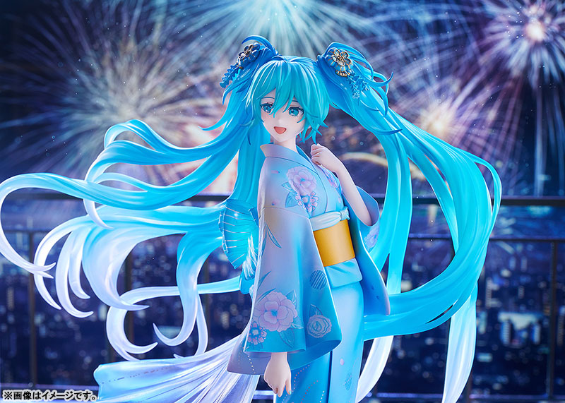 Character Vocal Series 01 Hatsune Miku Hatsune Miku Music & Fire Works Ver. 1/7 Scale Figure