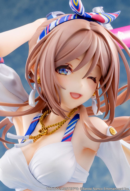"Gakuen Idolmaster" Himesaki Rinami Kimi to Semi Blue Ver. 1/7 Scale Figure
