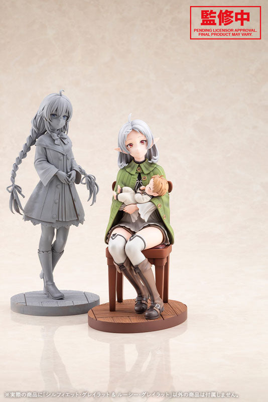 "Mushoku Tensei: Jobless Reincarnation Season 3" Sylphiette Greyrat & Lucie Greyrat 1/7 Scale Figure