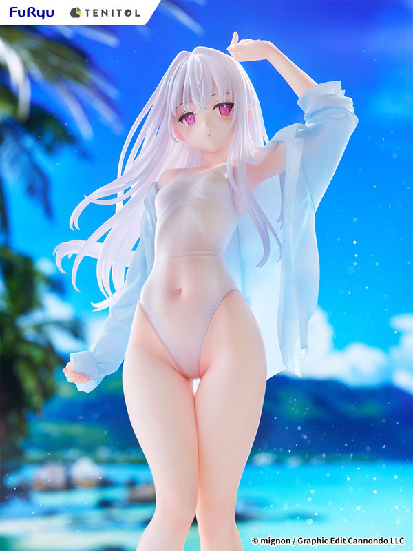 TENITOL TALL MIGNON WORKS shiro Swimsuit Ver.