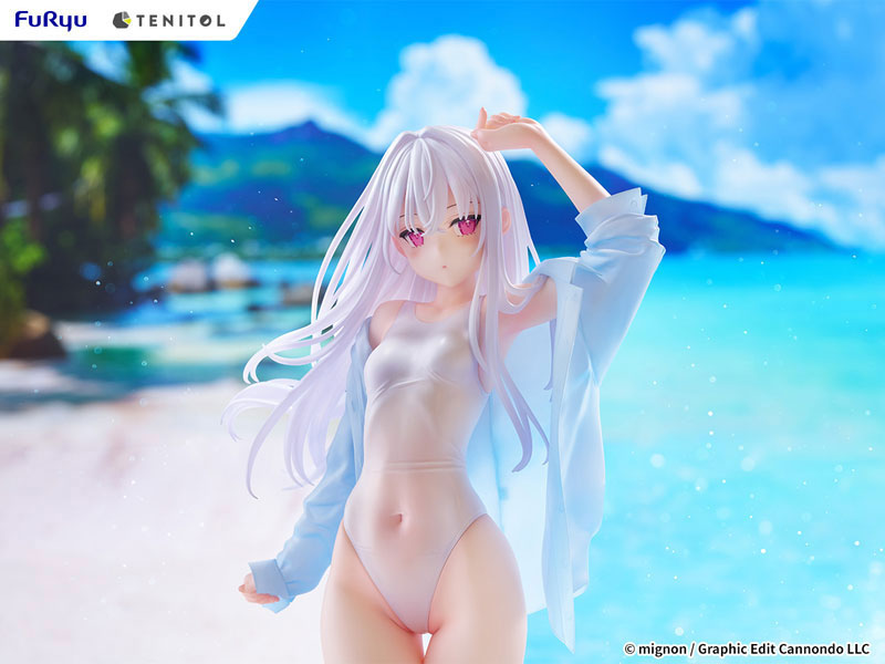 TENITOL TALL MIGNON WORKS shiro Swimsuit Ver.