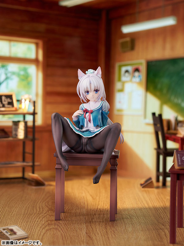 "Senren Banka" Tomotake Yoshino Animal Ears School Uniform Ver. 1/7 Scale Figure