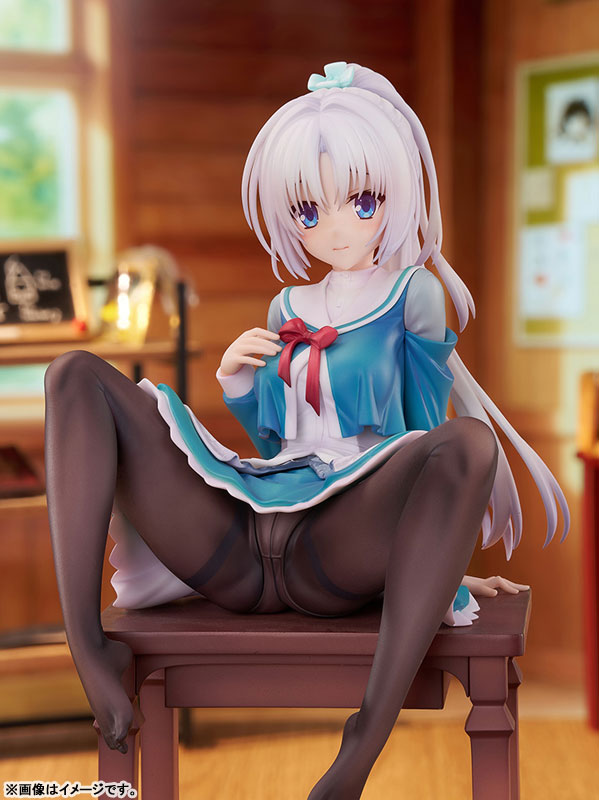 "Senren Banka" Tomotake Yoshino Animal Ears School Uniform Ver. 1/7 Scale Figure