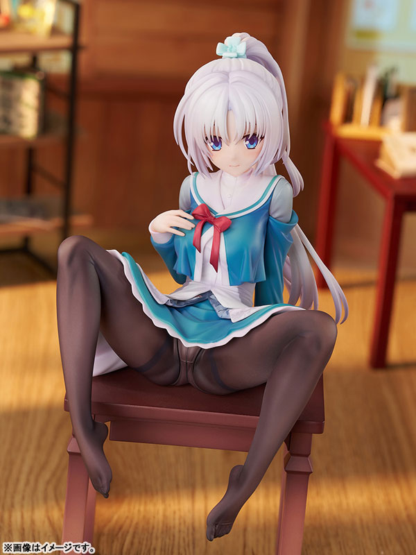 "Senren Banka" Tomotake Yoshino Animal Ears School Uniform Ver. 1/7 Scale Figure