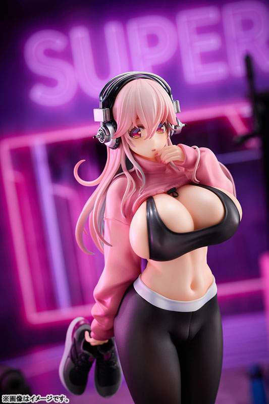 "Super Sonico" Super Sonico Exercise Ver. 1/6 Scale Figure