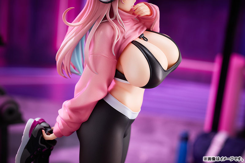 "Super Sonico" Super Sonico Exercise Ver. 1/6 Scale Figure
