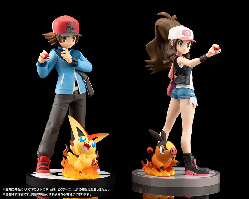 "Pokemon" Series ARTFX J Hilbert with Victini 1/8 Scale Figure