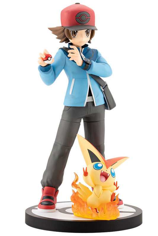 "Pokemon" Series ARTFX J Hilbert with Victini 1/8 Scale Figure