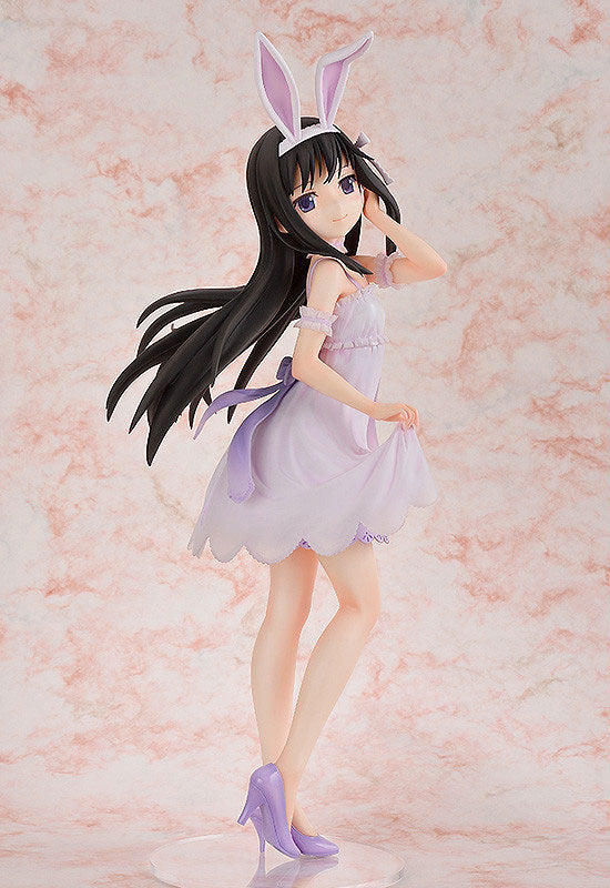 "Puella Magi Madoka Magica the Movie New Feature: Rebellion" Akemi Homura Rabbit Ears Ver. 1/4 Scale Figure