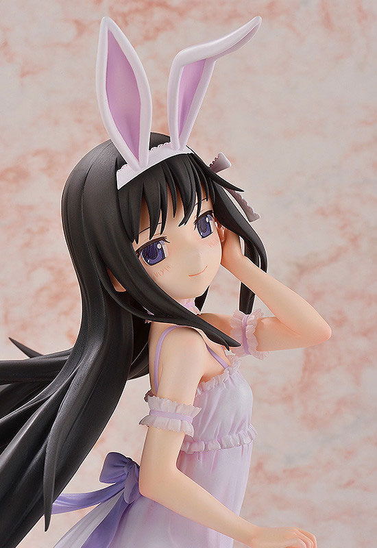 "Puella Magi Madoka Magica the Movie New Feature: Rebellion" Akemi Homura Rabbit Ears Ver. 1/4 Scale Figure
