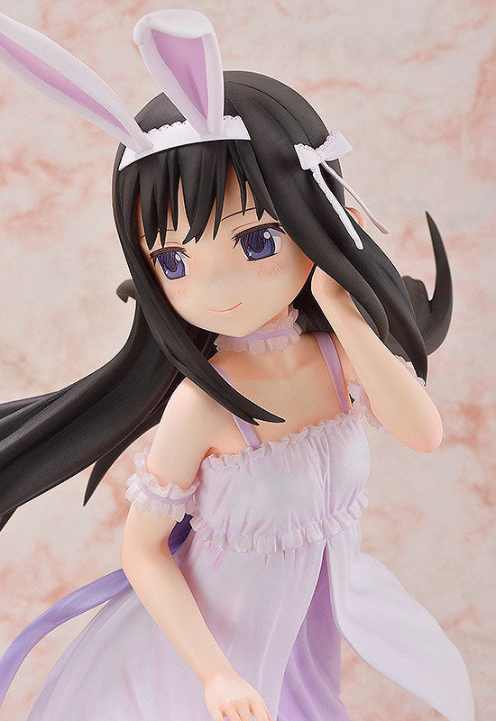 "Puella Magi Madoka Magica the Movie New Feature: Rebellion" Akemi Homura Rabbit Ears Ver. 1/4 Scale Figure