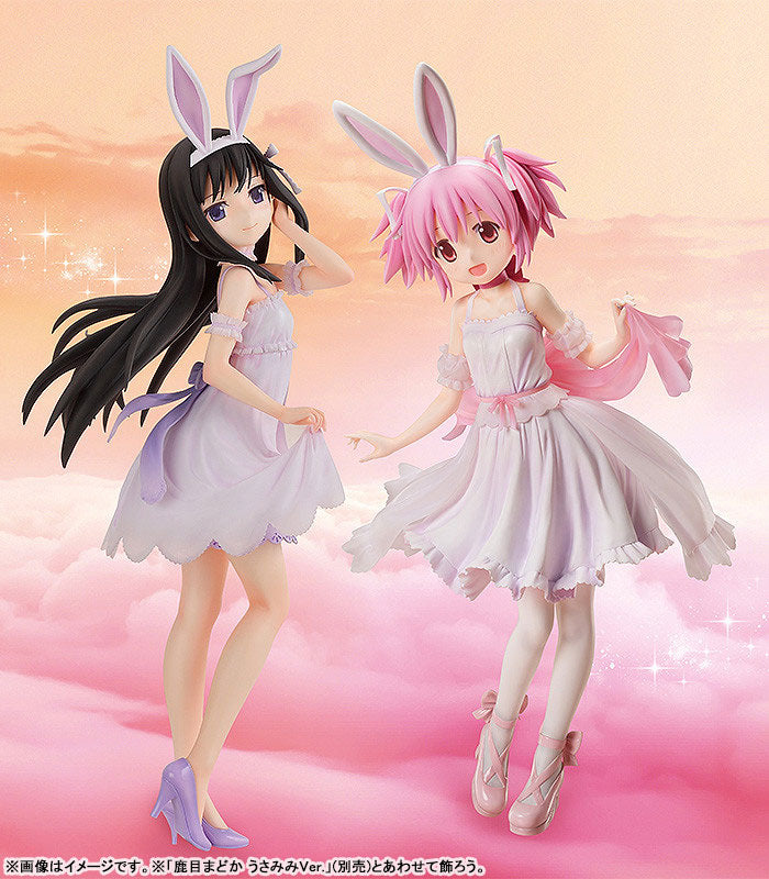 "Puella Magi Madoka Magica the Movie New Feature: Rebellion" Akemi Homura Rabbit Ears Ver. 1/4 Scale Figure