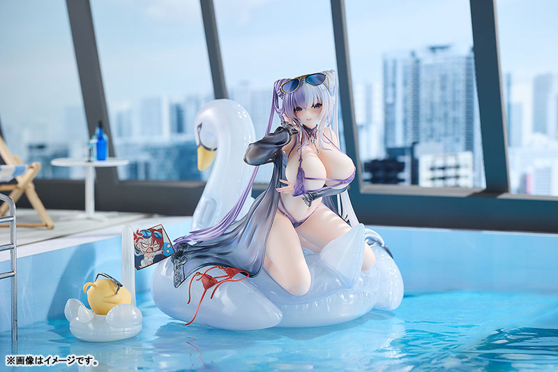 "Azur Lane" Ying Swei Blue Waves, Limpid Summer Ver. 1/7 Scale Figure