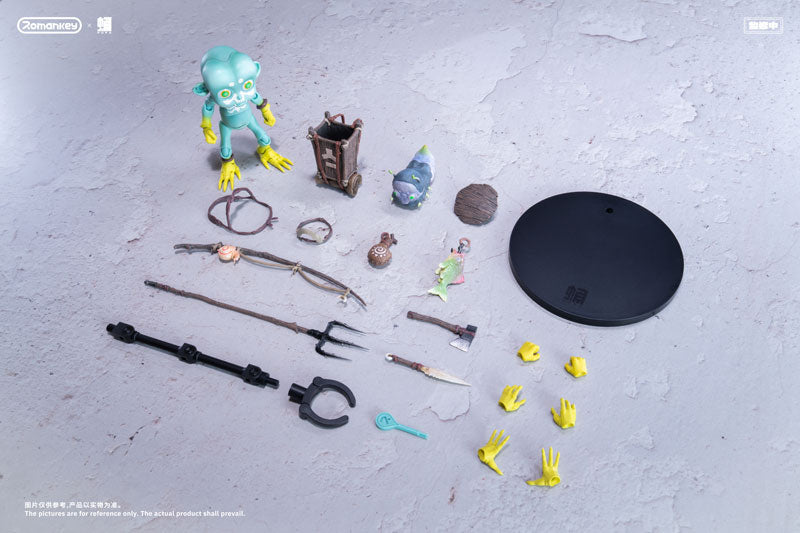 ROMANKEY ‘PUPA' SERIES PPX001 JIJI 1/12 SCALE ACTION FIGURE