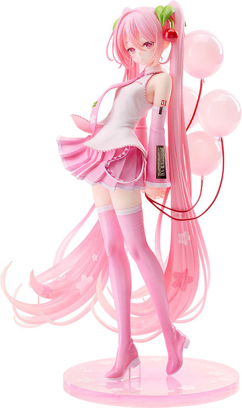 Character Vocal Series 01 Hatsune Miku G.S. Collection Sakura Miku GSC Illustration Contest Ver. 1/7 Scale Figure