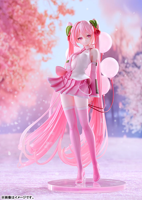 Character Vocal Series 01 Hatsune Miku G.S. Collection Sakura Miku GSC Illustration Contest Ver. 1/7 Scale Figure