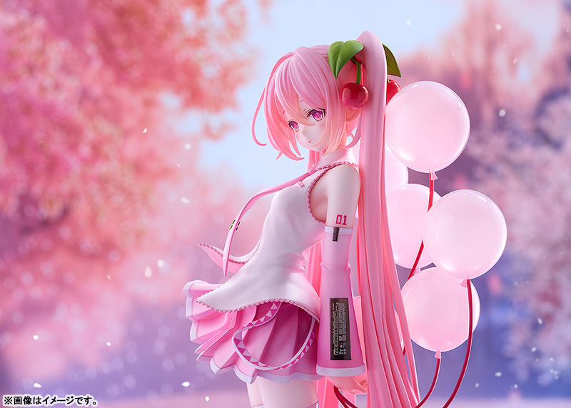 Character Vocal Series 01 Hatsune Miku G.S. Collection Sakura Miku GSC Illustration Contest Ver. 1/7 Scale Figure
