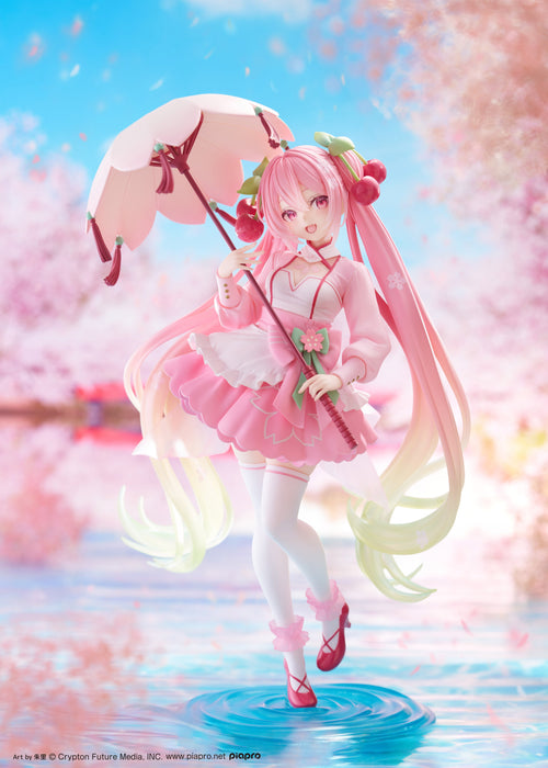 "Sakura Miku"  Artist Master Piece/AMP+ Figure -Cherry Blossom/Sakura Dress ver.-