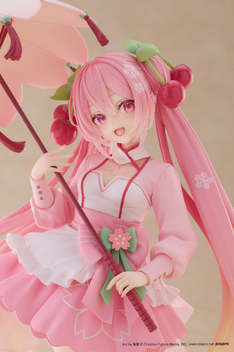 "Sakura Miku"  Artist Master Piece/AMP+ Figure -Cherry Blossom/Sakura Dress ver.-