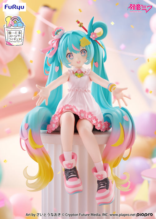 "Hatsune Miku" Noodle Stopper Figure 10th Anniversary