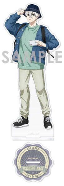 "Blue Lock" Acrylic Stand -Let's Go Out!- 4 Nagi Seishiro