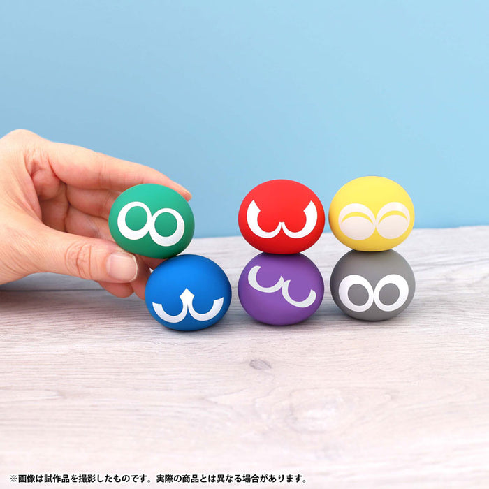 "Puyo Puyo" Rubber Figure Set (Puyo Puyo 6 Types of pieces + Carbuncle)