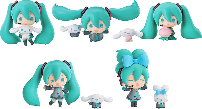"Hatsune Miku x Cinnamoroll" Collectible Figure Hatsune Miku x Cinnamoroll (5-pack box)