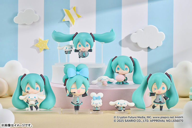 "Hatsune Miku x Cinnamoroll" Collectible Figure Hatsune Miku x Cinnamoroll (5-pack box)