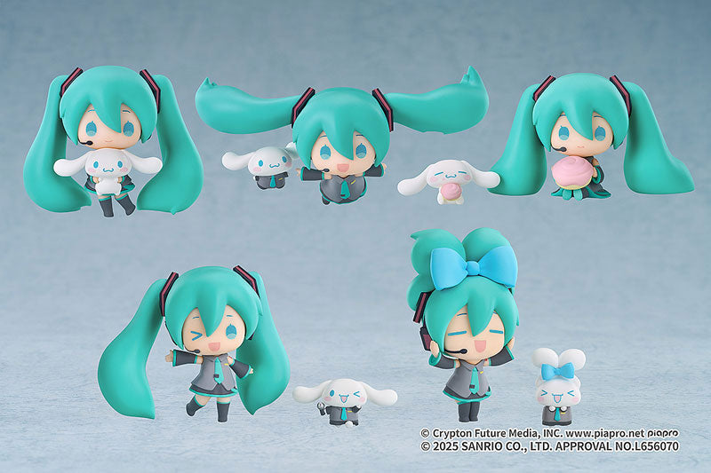 "Hatsune Miku x Cinnamoroll" Collectible Figure Hatsune Miku x Cinnamoroll (5-pack box)