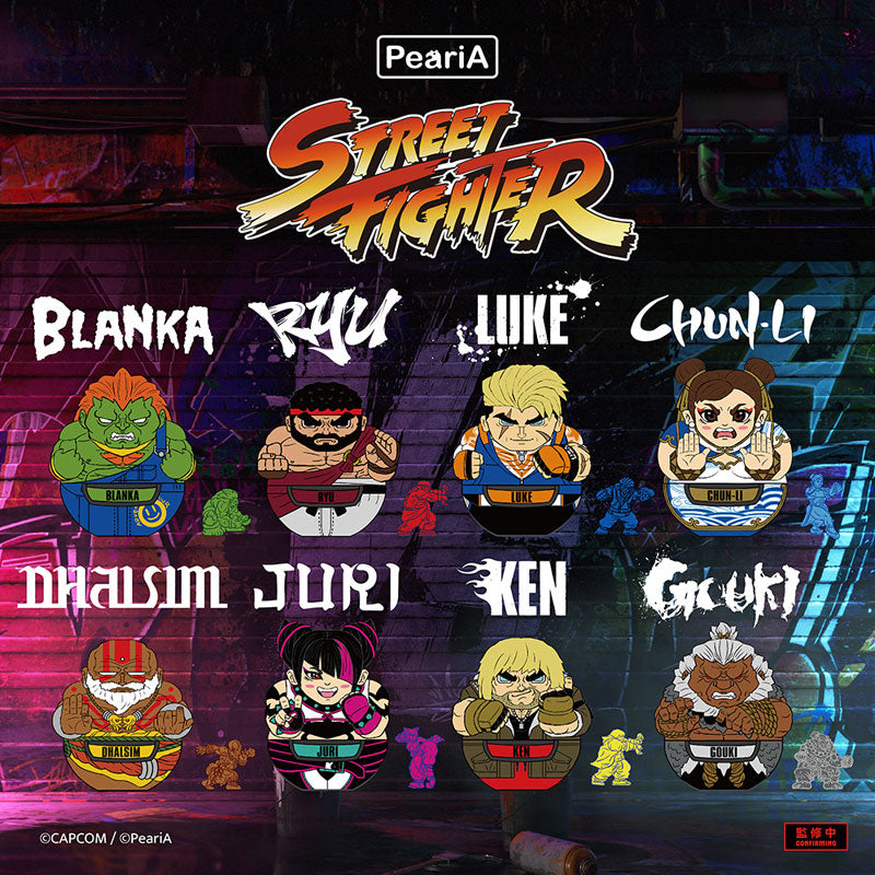 World in Your Pocket "Street Fighter 6" Trading Play Set