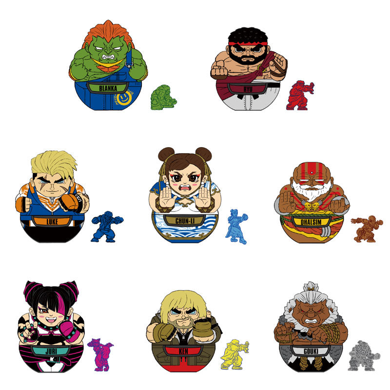 World in Your Pocket "Street Fighter 6" Trading Play Set
