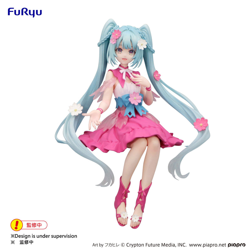 "Hatsune Miku" Noodle Stopper Figure Flower Fairy Cosmos