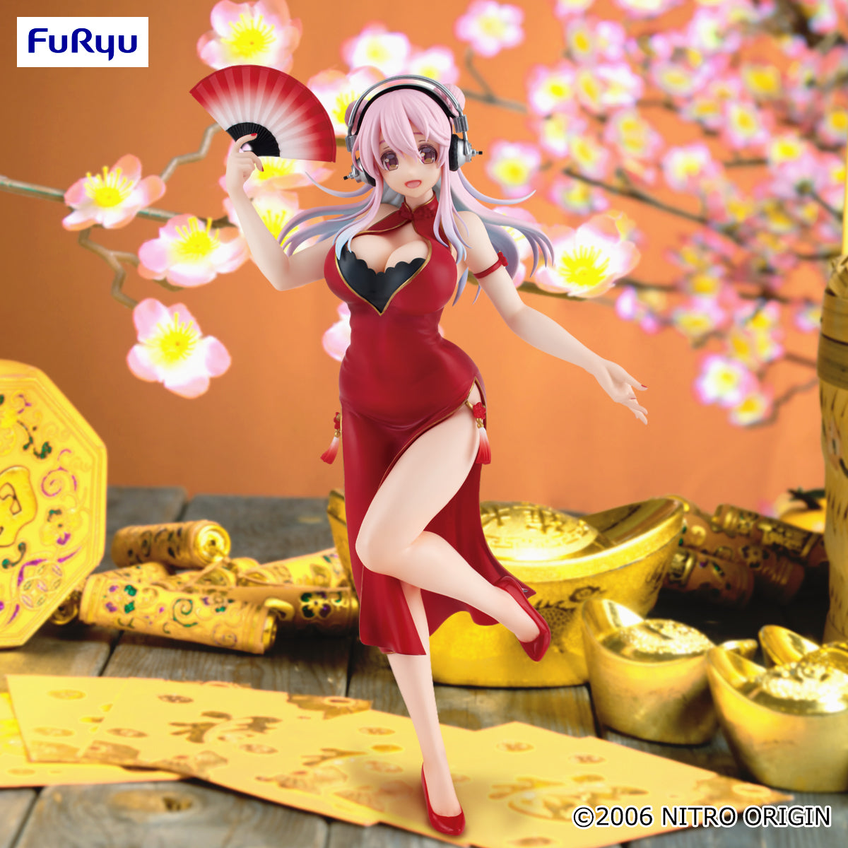 Super Sonico Trio-Try-iT Figure China Dress Ver.