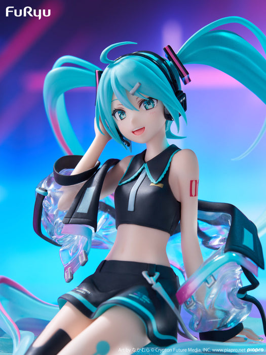 "Vocaloid Hatsune Miku" Noodle Stopper Figure Neon Cyber