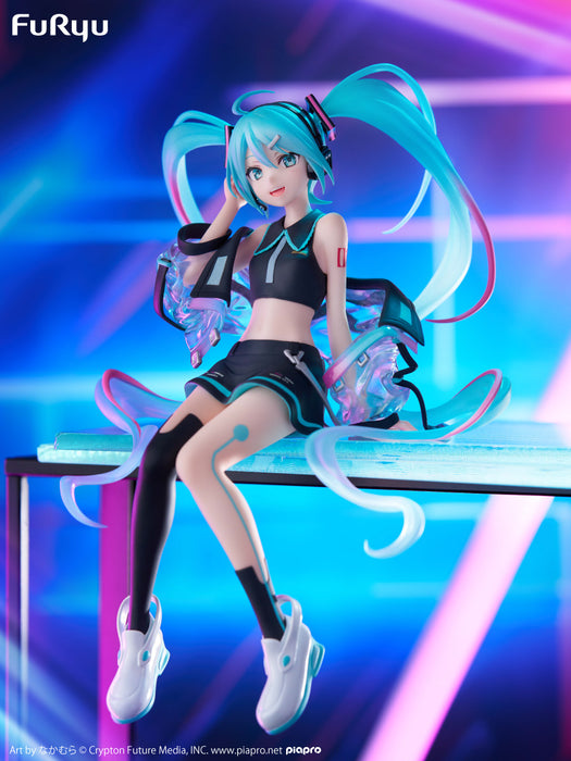 "Vocaloid Hatsune Miku" Noodle Stopper Figure Neon Cyber