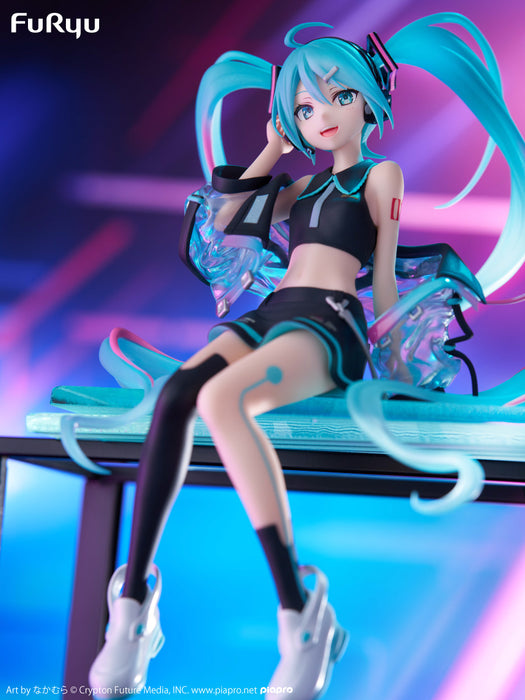 "Vocaloid Hatsune Miku" Noodle Stopper Figure Neon Cyber