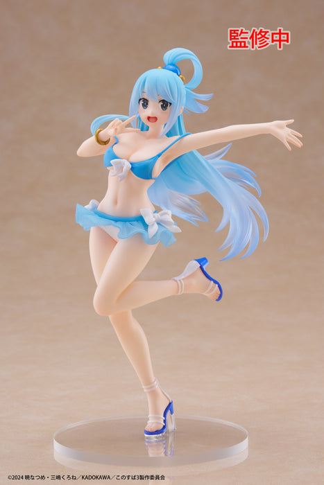 "Konosuba: God's Blessing on This Wonderful World! 3" Coreful Figure Aqua Swimsuit Ver.