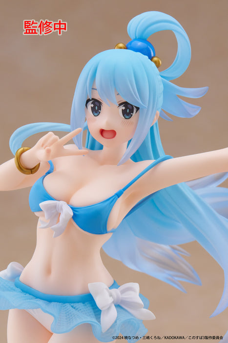 "Konosuba: God's Blessing on This Wonderful World! 3" Coreful Figure Aqua Swimsuit Ver.