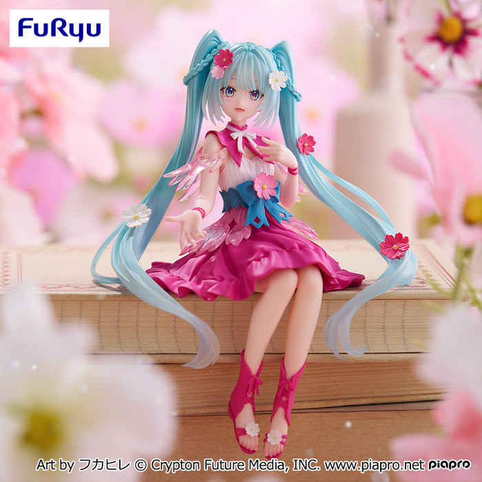 "Hatsune Miku" Noodle Stopper Figure Flower Fairy Cosmos