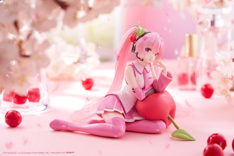 "Character Vocal Series 01 Hatsune Miku" Sakura Miku Desktop Cute Figure Cherry Cushion Ver.