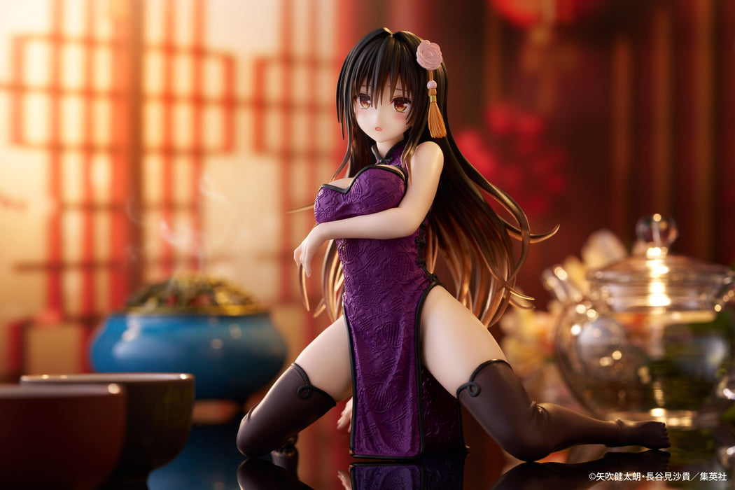 "To Love-ru Darkness" Desktop Cute Figure Kotegawa Yui China Dress ver.