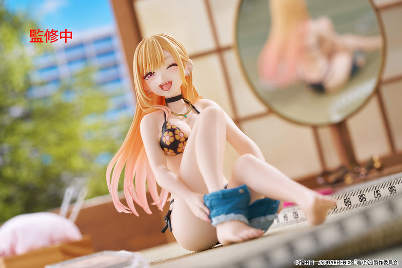 "My Dress-Up Darling" Desktop Cute Figure Kitagawa Marin Measuring Swimsuit Ver.