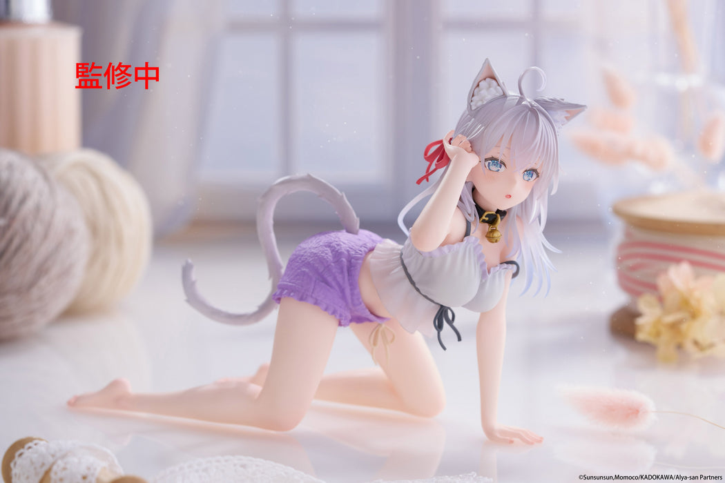 "Alya Sometimes Hides Her Feelings in Russian" Desktop Cute Figure Alya Nekomimi Cat Ear Room Wear Ver.