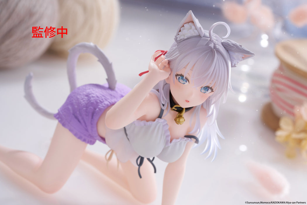 "Alya Sometimes Hides Her Feelings in Russian" Desktop Cute Figure Alya Nekomimi Cat Ear Room Wear Ver.